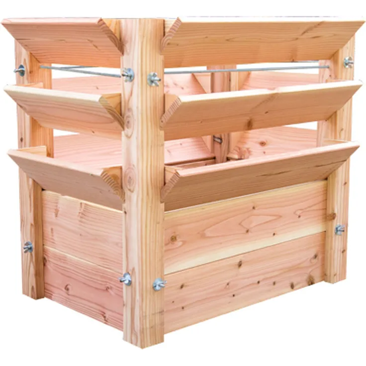 Westmann Premium Hochbeet XL Kräuterbeet 90x65x73 cm natur - Westmann
