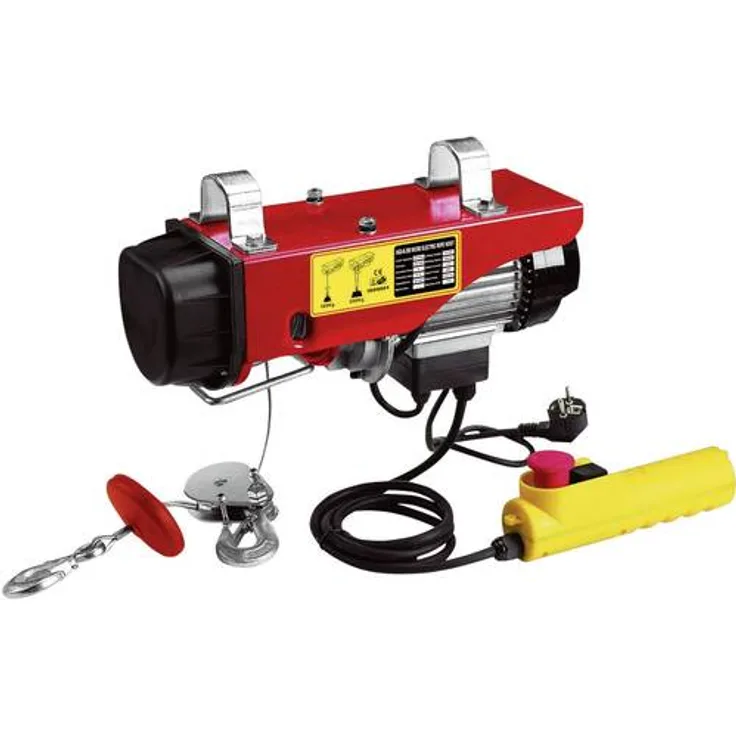 Berger & Schröter 60379 Elektrischer Seilhebezug 12m Tragkraft: 125-250kg