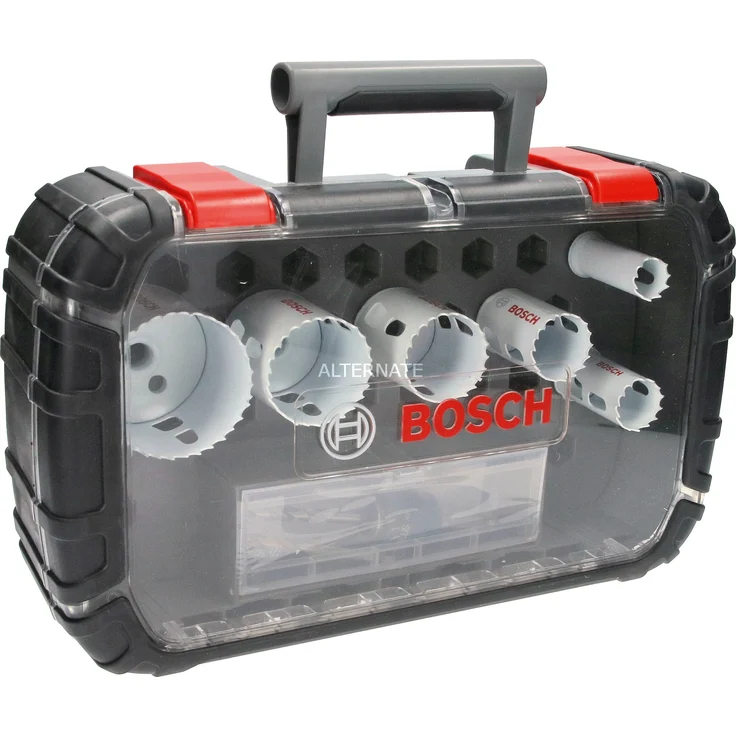 Bosch Professional 9 tlg. Lochsäge Progressor for Wood & Metal Set (für Elektriker, Zubehör Bohrmaschine) – Bild 1