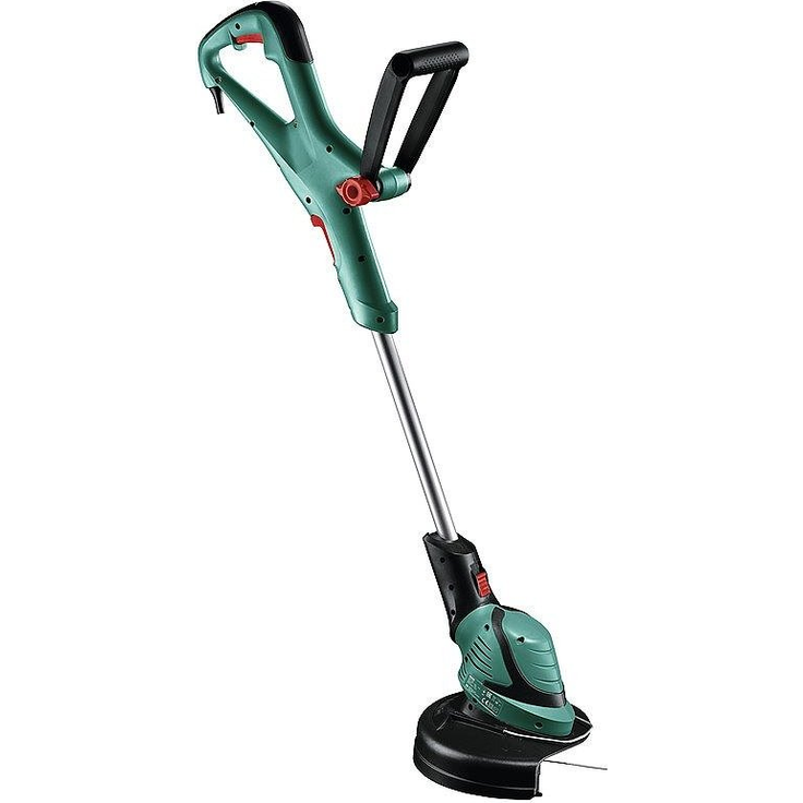 Bosch Rasentrimmer ART 27 mit Doppelfadenspule, Pflanzenschutzbügel, 450 Watt, Schnittkreisdurchmesser 27 cm (ohne Akku)