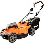 Primaster Akku Rasenmäher PMARM 4037'' ''inkl. Akku und Ladegerät, 37 cm Schnittbreite'''', 40 l Fangkorbvolumen