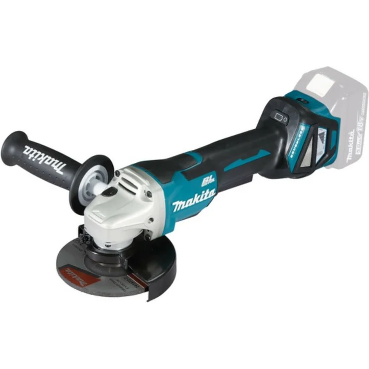 Makita 18V Akku-Winkelschleifer DGA515Z mit Paddleschalter, ohne Akku ohne Ladegerät 125 mm Akku – Bild 1