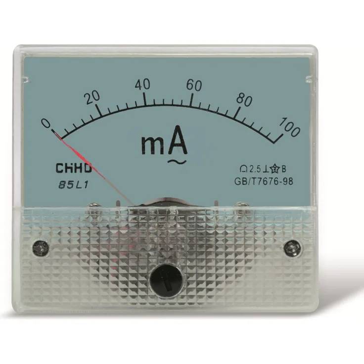 Einbau-Messinstrument, 0...100 mA Spannung 