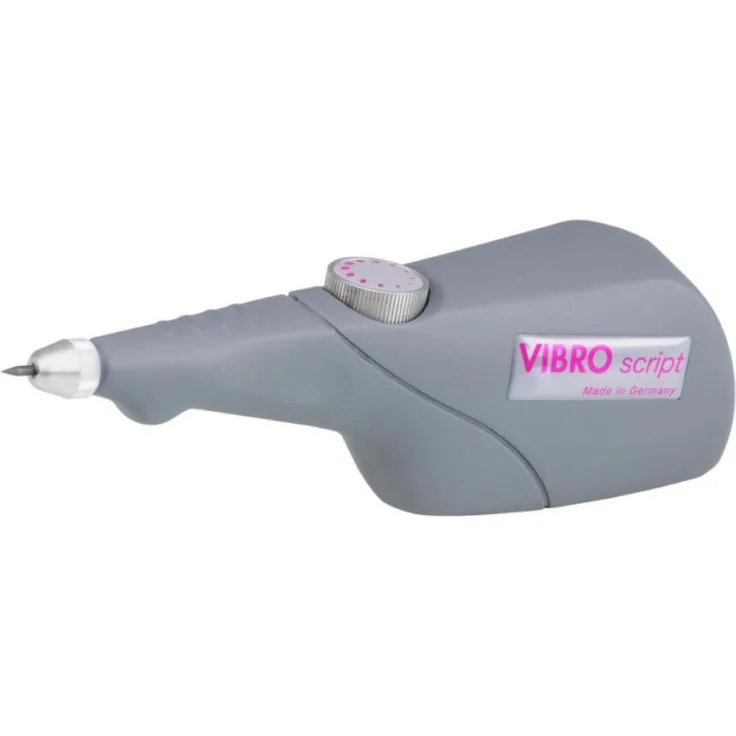 Vibro Script Graviergerät 9 Watt mit HM-Stichel und Kabel 2 m