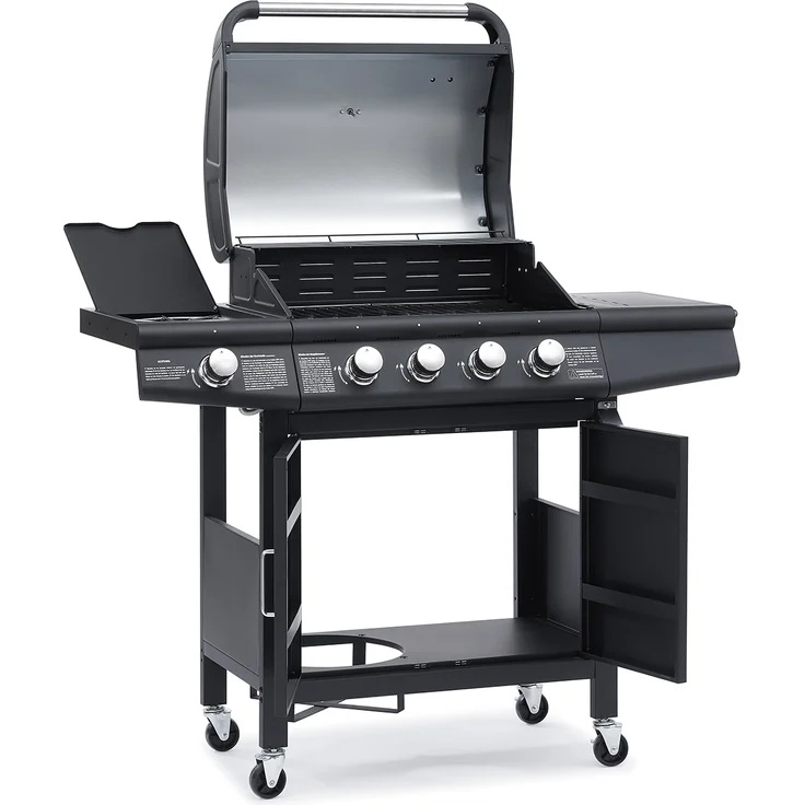 TAINO RED 4 Gasgrill schwarz – Bild 4