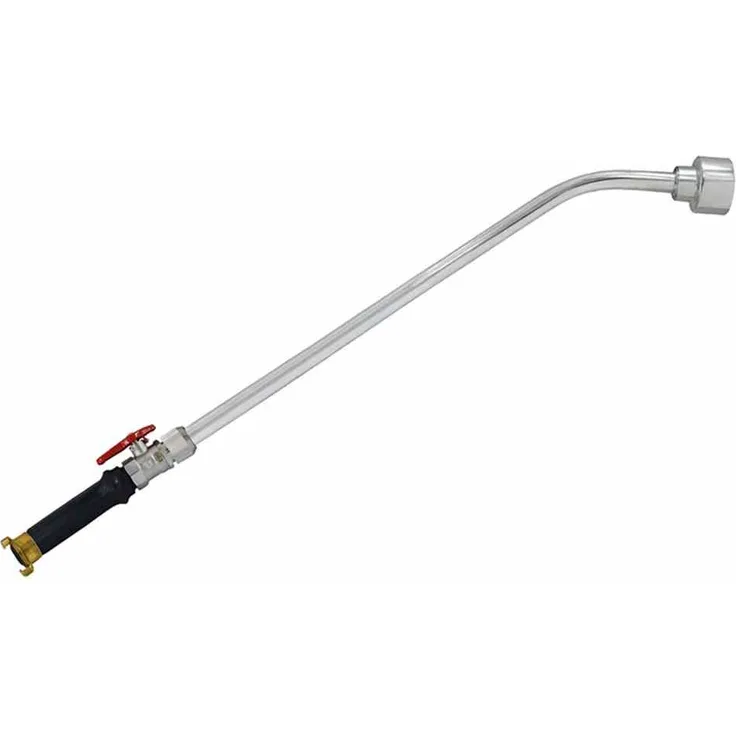 Puteus Gießgeräte-Set, bestehend aus:Alu-Gießstab, Alu-Brausekopf, Kugelhahn mit Schwenkhebel, Kunststoffgriff Bewässerungszubehör