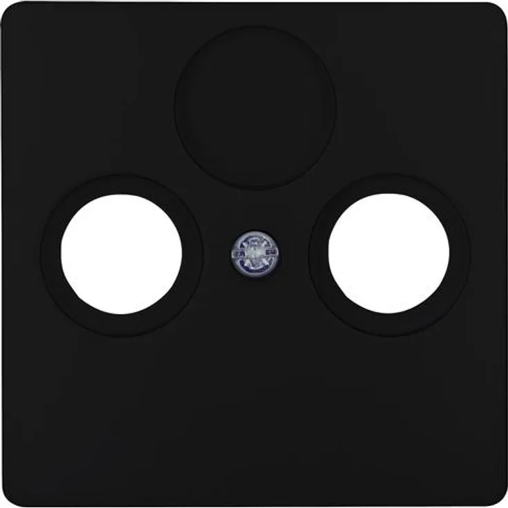 Kopp Abdeckung Abdeckung Paris Schwarz (matt) 334950185
