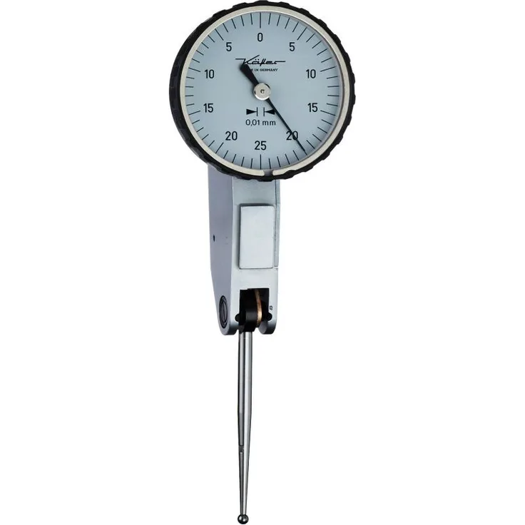 Käfer Fühlhebelmessuhr 0,002mm - 0,2mm - 32mm - Form A - DIN 2270, Messtaster 12,8 mm 30031 (30031)