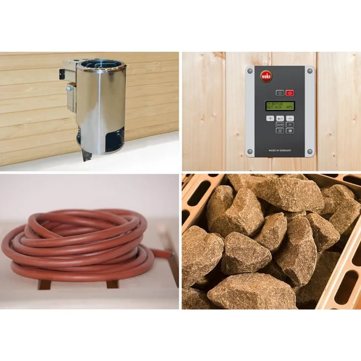 WEKA Bio-Kombiofen 3,6 kW, inkl. externer Steuerung