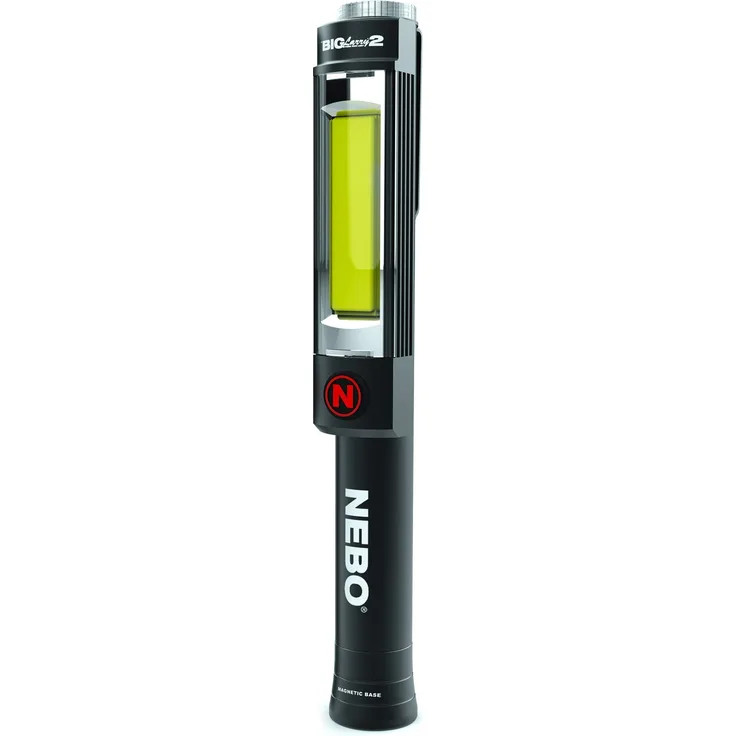 Nebo Taschenlampe NB6737 Big Larry LED/COB Arbeitslampe, Dimmbare 500 Lumen