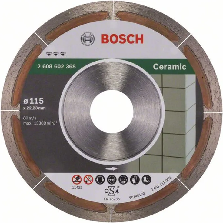 Bosch Diamanttrennscheibe FPP Extra-clean 115 x 22,23 mm (2608602368)