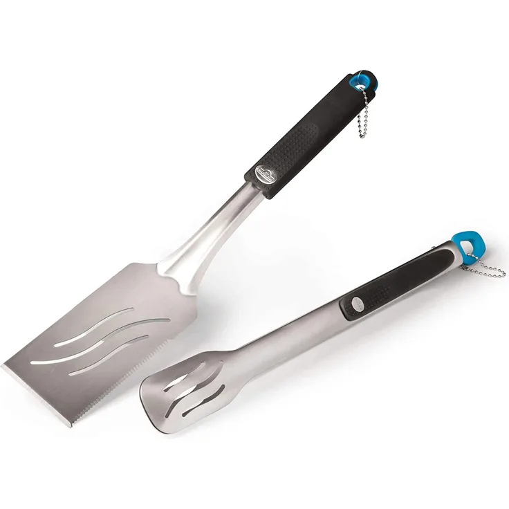 Napoleon 70032 Commercial Grillbesteckset Grillwerkzeug, Edelstahl, 2 Stück - Preisvergleich