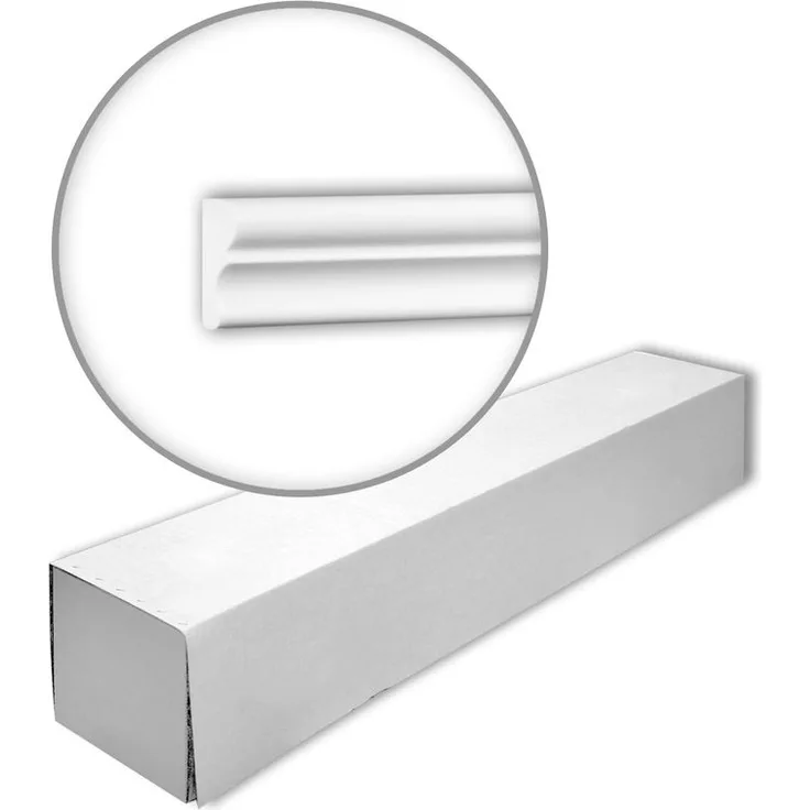Profhome Decor - 651321 1 Karton SET mit 48 Wand- und Friesleisten Zierleisten Stuckleisten 96 m