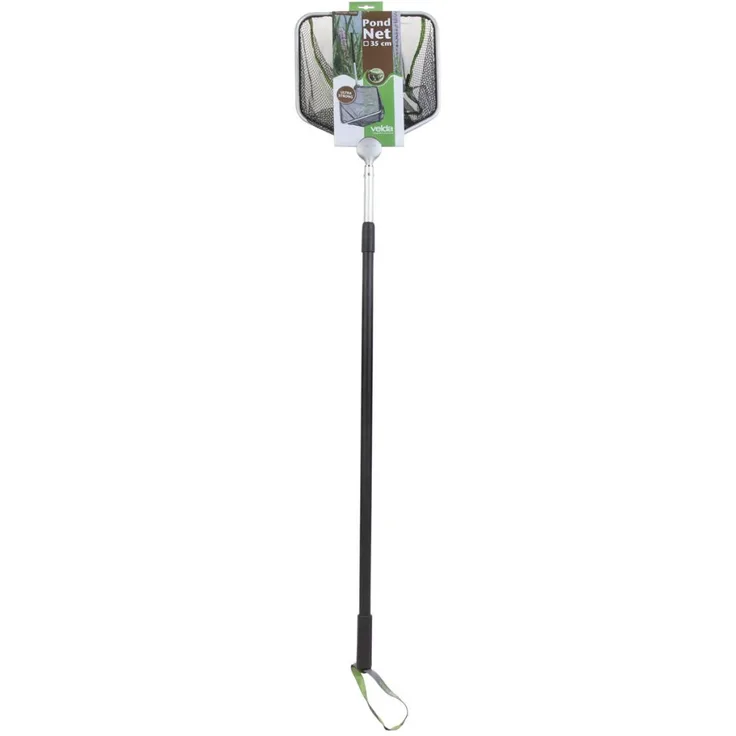 Velda Kescher für den Teich mit teleskobierbarem Griff 35 cm