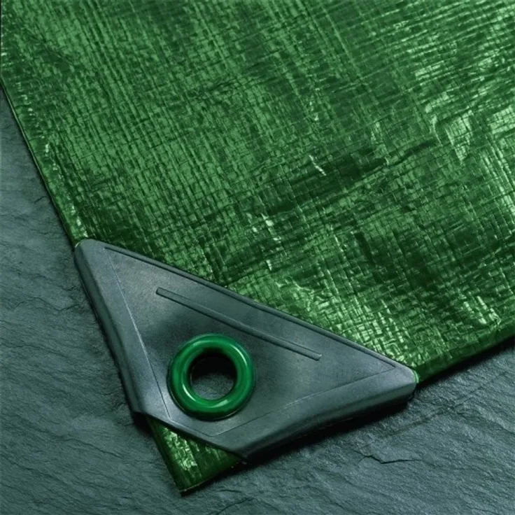 Noor Gewebe-Plane Super 200g-m² ca. 2,00 x 2,00 m - grün