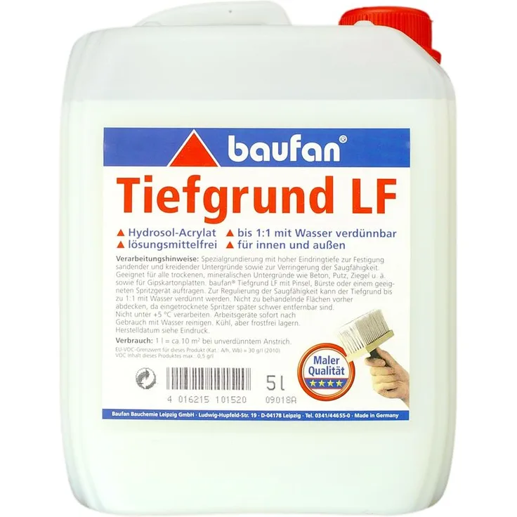 5 Liter Baufan Tiefgrund LF