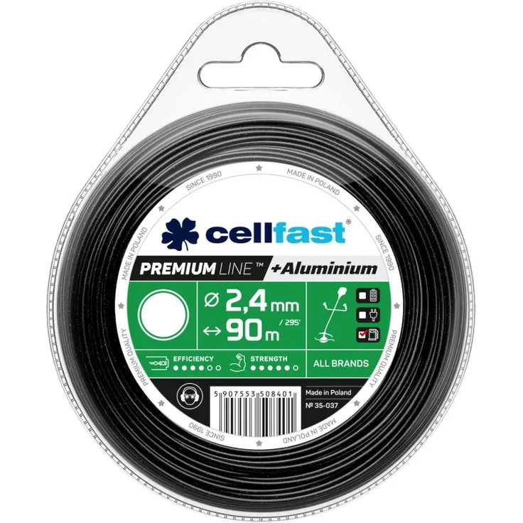 Cellfast 35-037 PREMIUM schneiden, Gelb, 2,4 mm x 90 m