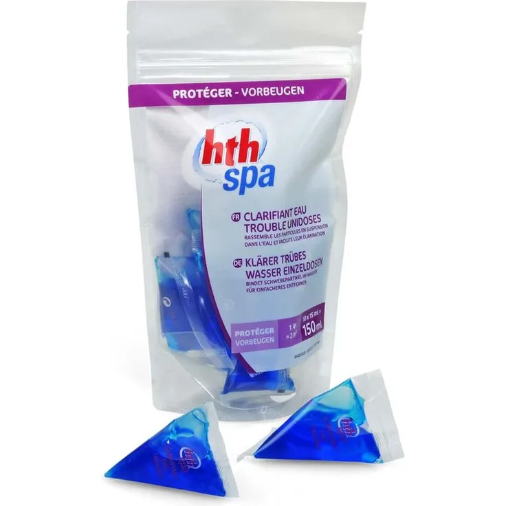 HTH SPA Wasserklärer im Portionsbeutel (10x 15ml) - HTH