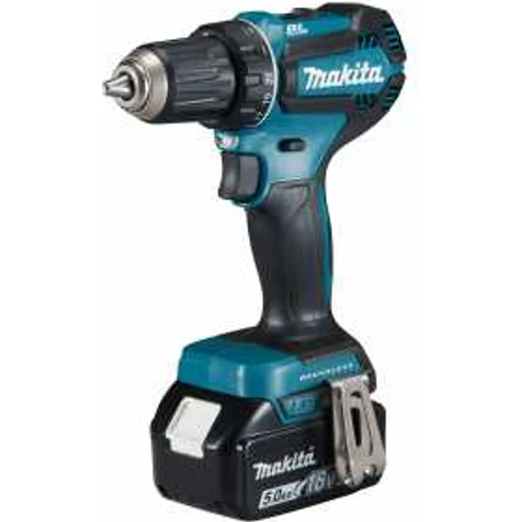 Makita DDF485RTJ Akku-Bohrschrauber, 18 V, 5 Ah, 50 Nm Drehmoment, mit 2 Akkus, Ladegerät und Transportkoffer – Bild 5