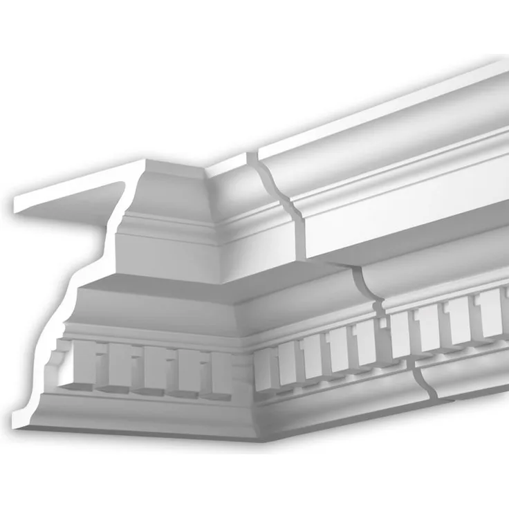 Innenwinkel 401222 Außenstuck Eckelement Fassadenelement Zeitloses Klassisches Design weiß