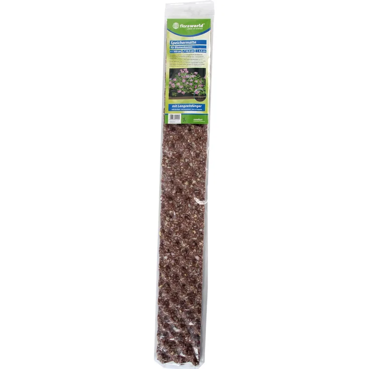 Floraworld 010565 Speichermatte Comfort, Braun, 100 x 12,5 x 3,5 cm