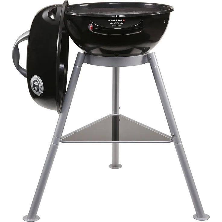 Outdoorchef Elektrogrill City 420 E Elektro Kugelgrill für saftige Steaks BBQ Grill für Balkon, Terrasse und Camping Ø 42 cm mit 2.0 kW – Bild 3