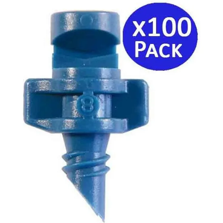 Suinga - Bewässerungs-Mikrosprinkler 360º 1-1,2 mts. 100 Einheiten