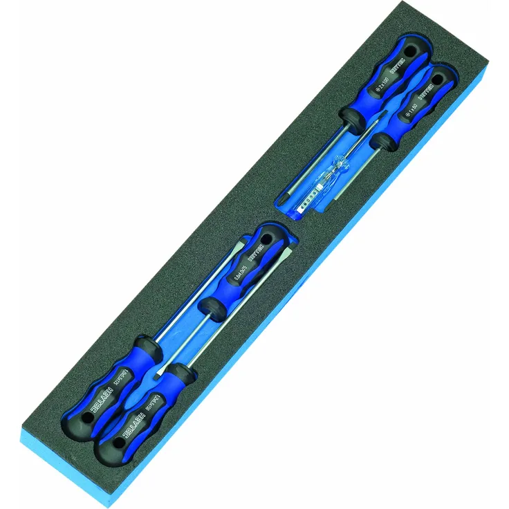 Heyco-Heytec 50829003380 Werkzeugkasten-Modul Schraubendreher-Satz 6-teilig 50829-33