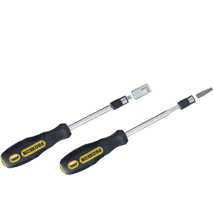 Proxxon 22283 Kombi-Schraubendreher Standard-Bits u. 1-4''-Steckschlüsseleinsätze