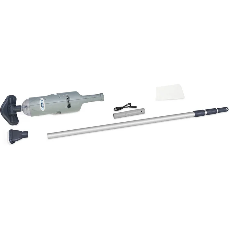 Intex 28620 Poolreiniger 239 cm Stange Bodensauger Handakkusauger wiederaufladbar – Bild 2