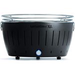 LotusGrill XL Holzkohlegrill Anthrazitgrau G-AN-435P (Ø 40,5cm) mit USB Anschluss