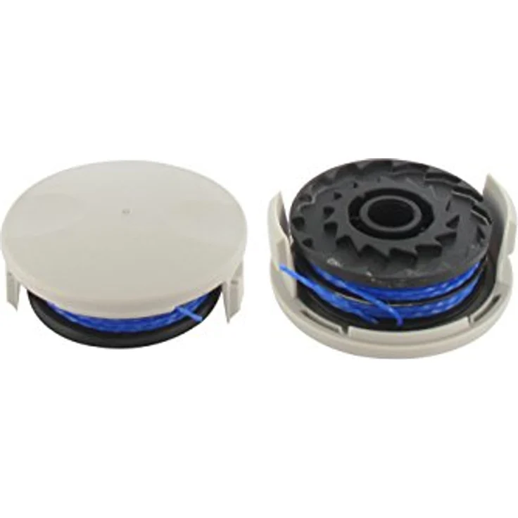 Ryobi 5132002670 RAC122 Fadenspule mit Deckel zu Elektrotrimmer RLT4027, Fadenstärke 1,5 mm, Schwarz, Blau, Grau – Bild 2