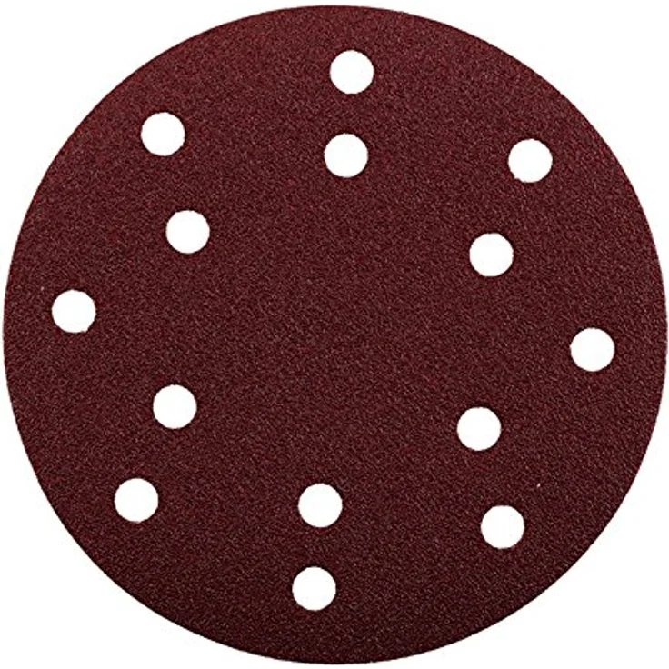 KWB 4920-08 QUICK-STICK Schleifscheiben, Holz & Metall, selbsthaftend, Ø 150 mm, gelocht