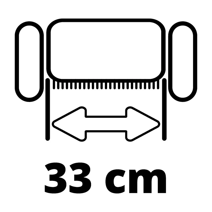 Einhell Elektro-Vertikutierer-Lüfter RG-SA 1433 (1400 W, 33 cm Arbeitsbreite, 3-fach höhenverstellbar, 28 l, empfohlen für Flächen bis 400 m²) – Bild 10
