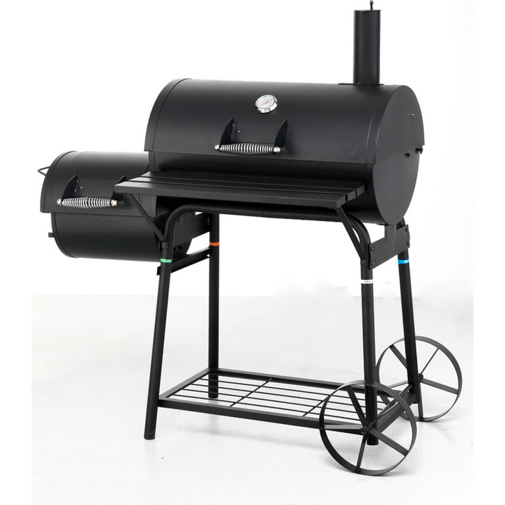 Tepro Holzkohlengrill Smoker Biloxi, Schwarz – Bild 2