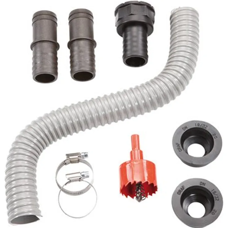 Garantia Flex-Comfort Verbindungs-Set Grau Bewässerungszubehör