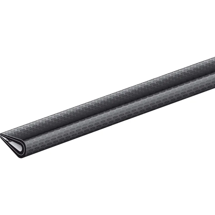 GAH-Alberts 426859 Kantenschutzprofil Weich-PVC, schwarz 1500 x 10 x 7 mm