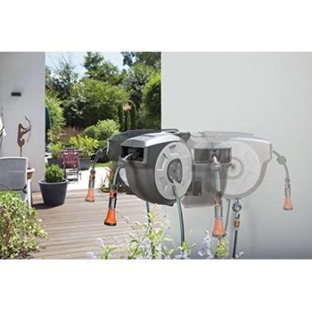 GARDENA city gardening WandSchlauchbox 15 m Schlauchaufroller mit 15
