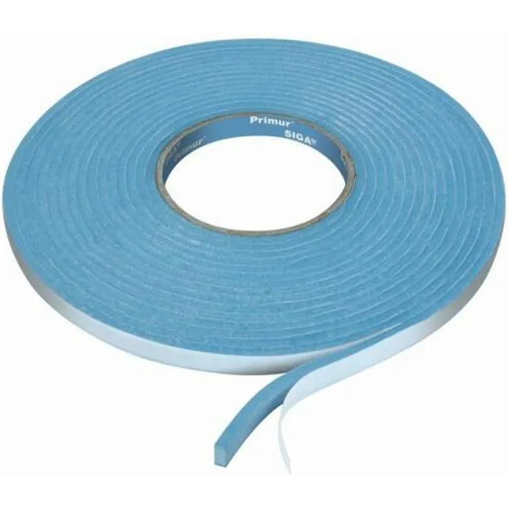 SIGA Primur Raupe, dauerhaft selbstklebender und elastischer Kleber auf Rolle 12mm x 8m