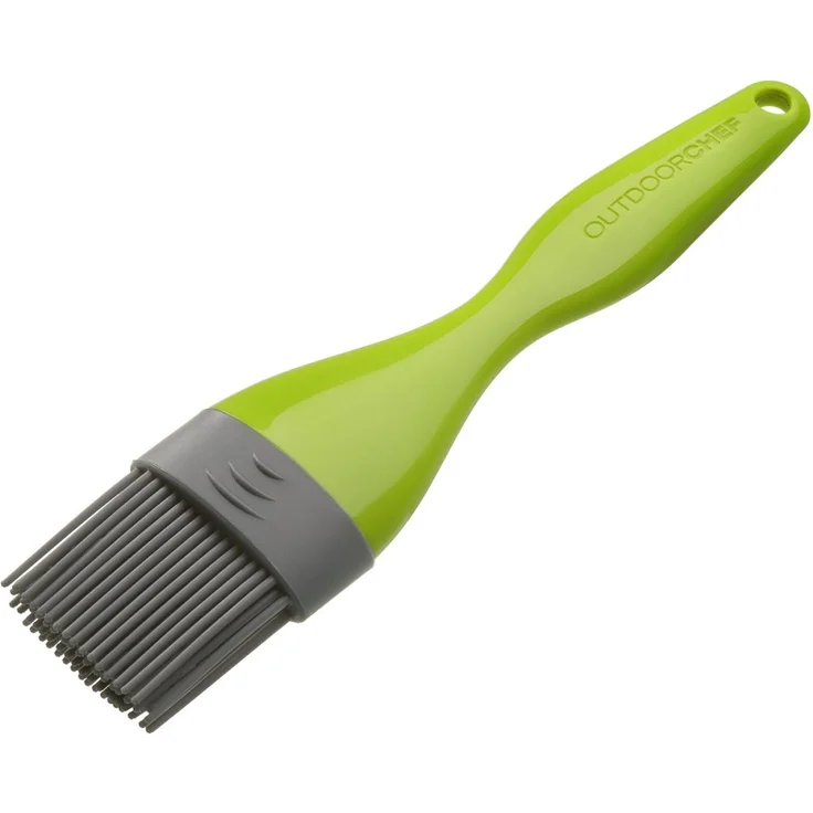 Outdoorchef Grillpinsel, Silikon, 21 cm, grün, hitzebeständig, 14.491.30 – Bild 1