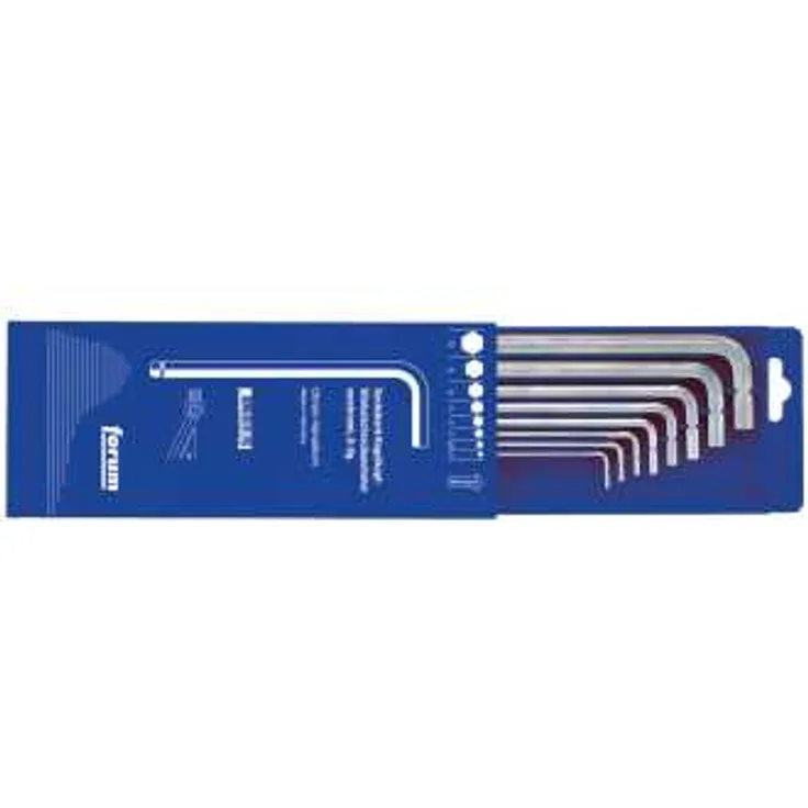 FORUM Winkelschraubendreher -Satz 2-10mm Kugelkopf