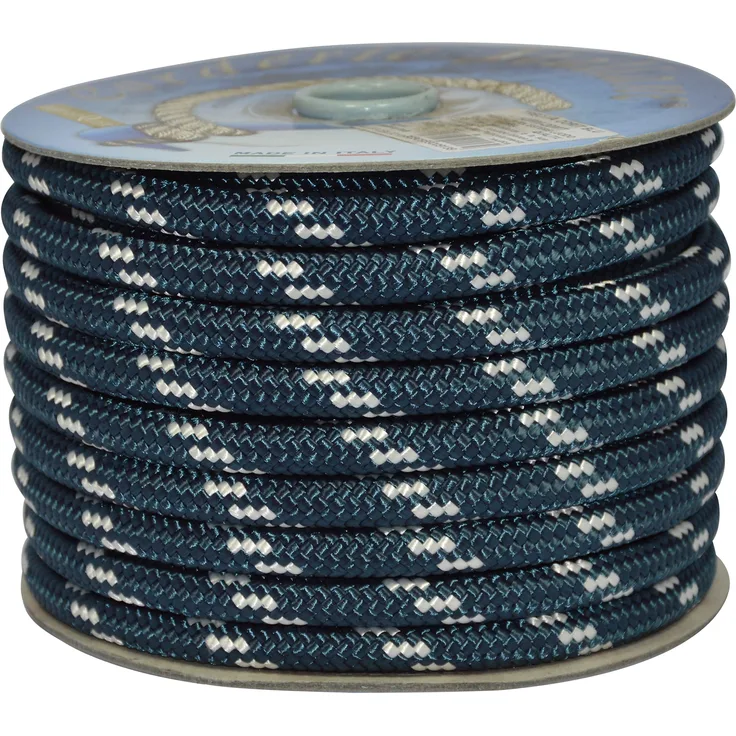 corderie Italiane 6009115 ? 00 Braid corit 08 mm-30 m-bleu