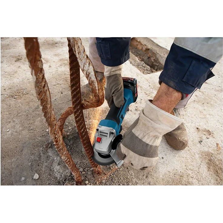 Bosch Professional 18V System Akku Winkelschleifer GWS 18-125 V-LI (Leerlaufdrehzahl: 10.000 min-1, Scheiben-D: 125 mm, ohne Akkus und Ladegerät, in L-BOXX) – Bild 5