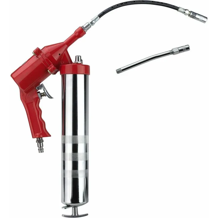 DEMA Druckluft Fettpresse Druckluftfettpresse Handfettpresse Schmierpresse 400 ml