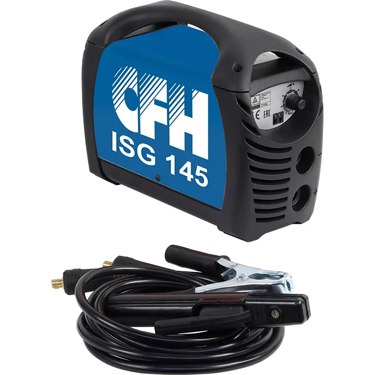 CFH Inverterschweißgerät ISG 145, 52880, Schwarz, Blau