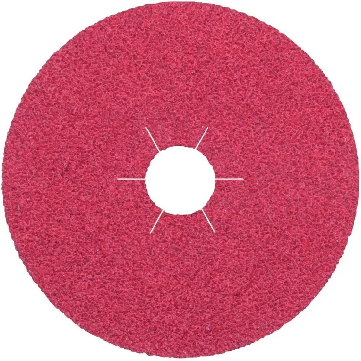 KLINGSPOR KLI-330486 330486 FS 964 Fiberscheiben Keramik 125 x 22 mm Korn 40 Sternloch Inhalt: 25 Stück