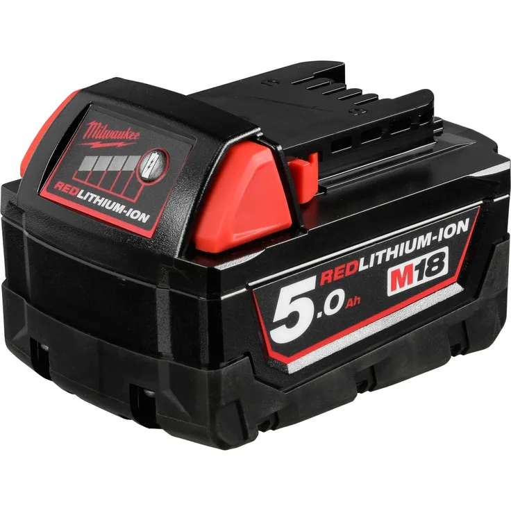 Milwaukee M18 B5 Red Li-Ion Werkzeugakku 18 V / 5,0 Ah