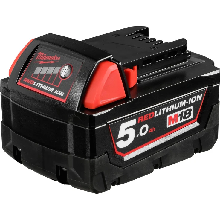 Milwaukee M18 B5 Red Li-Ion Werkzeugakku 18 V / 5,0 Ah – Bild 1