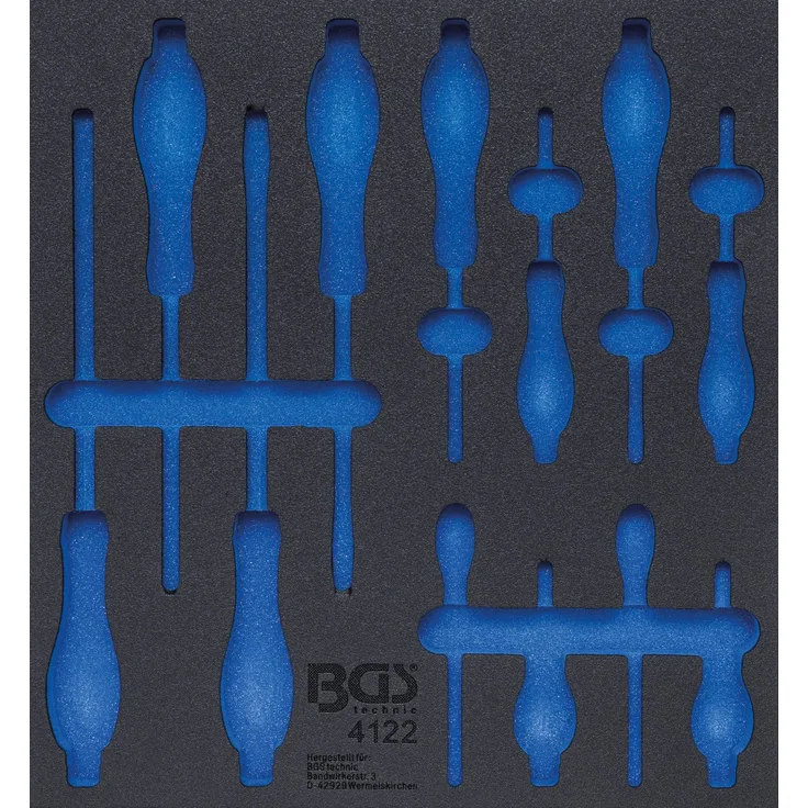 BGS Technic - BGS Werkstattwageneinlage 2-3 • leer • für Art. 4122 - 40487690...