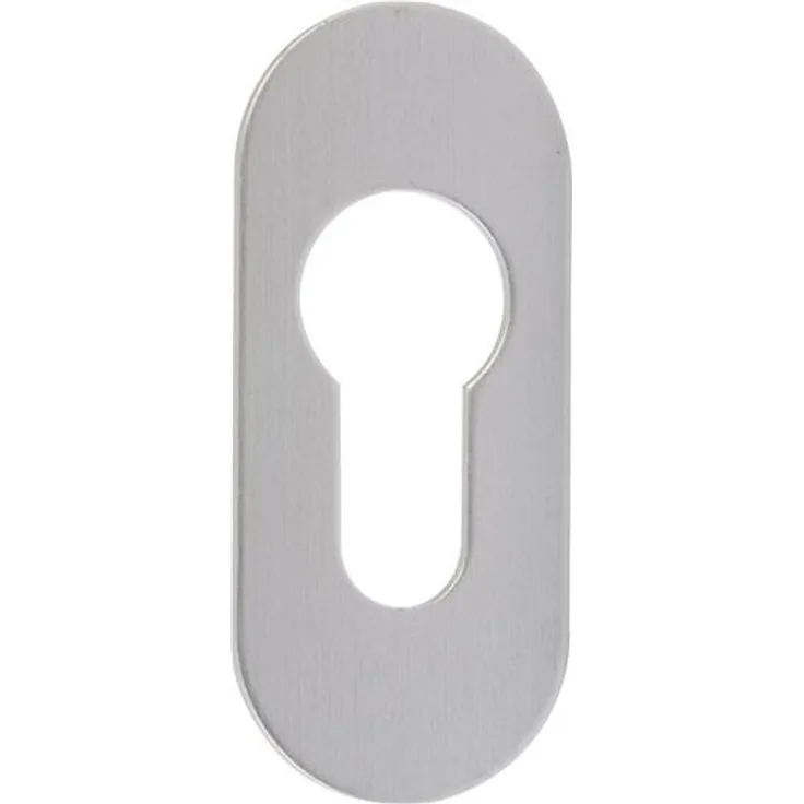 EDI Schlüsselrosette 0817 VA EST Schildstärke 3mm PZ ov.edi